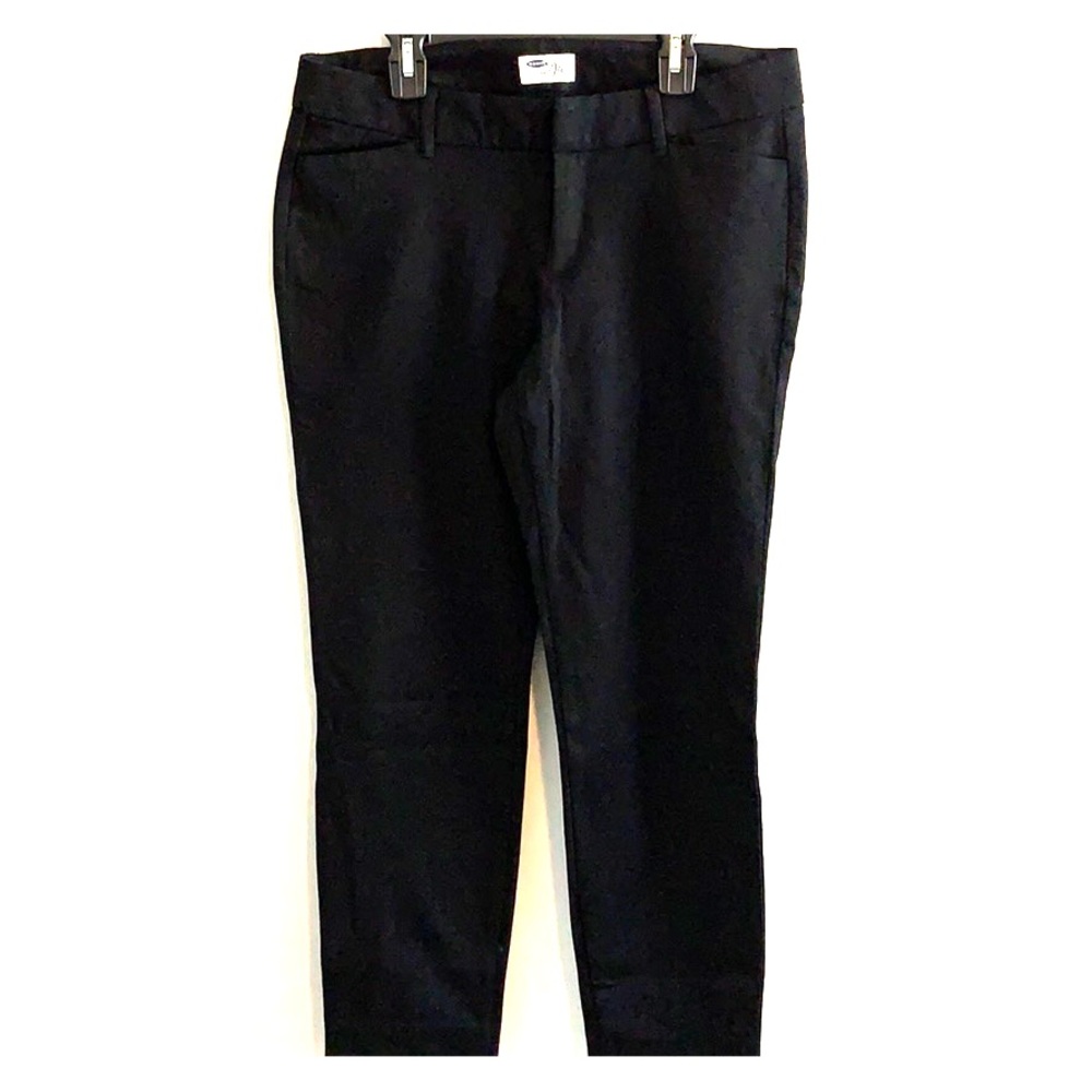 Black slack pants